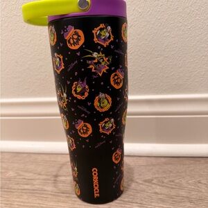 Corkcicle Black and Purple Tumbler